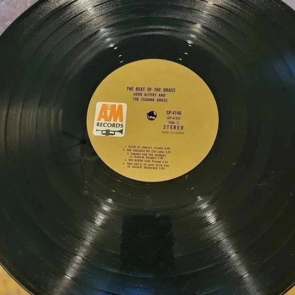 Herb Albert and the Tijuana Brass Vintage Vinyl 33rpm recorf - Picture 4 of 4